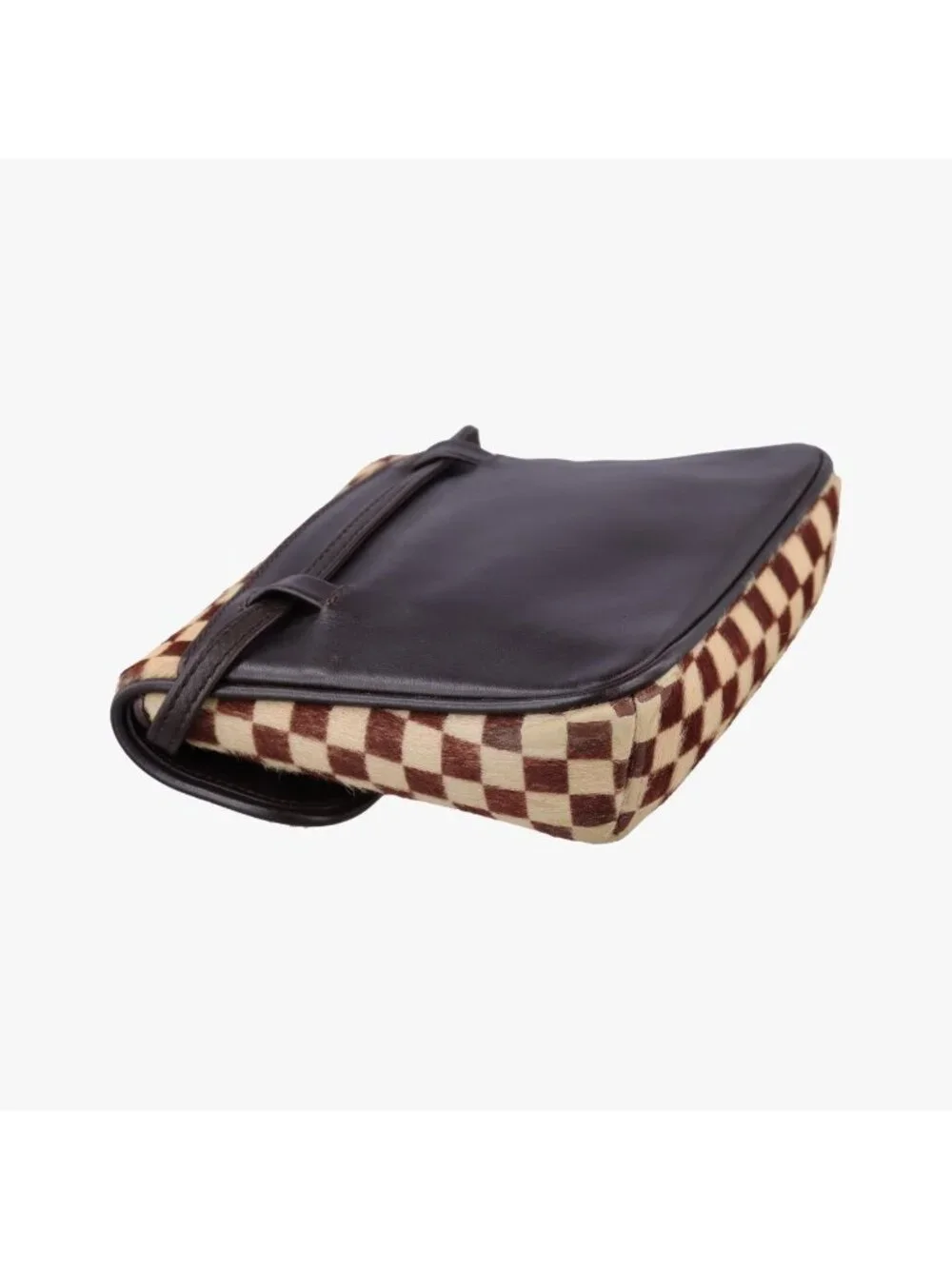 Louis Vuitton Gazelle Brown Ebene Damier Sauvage Calf Hair